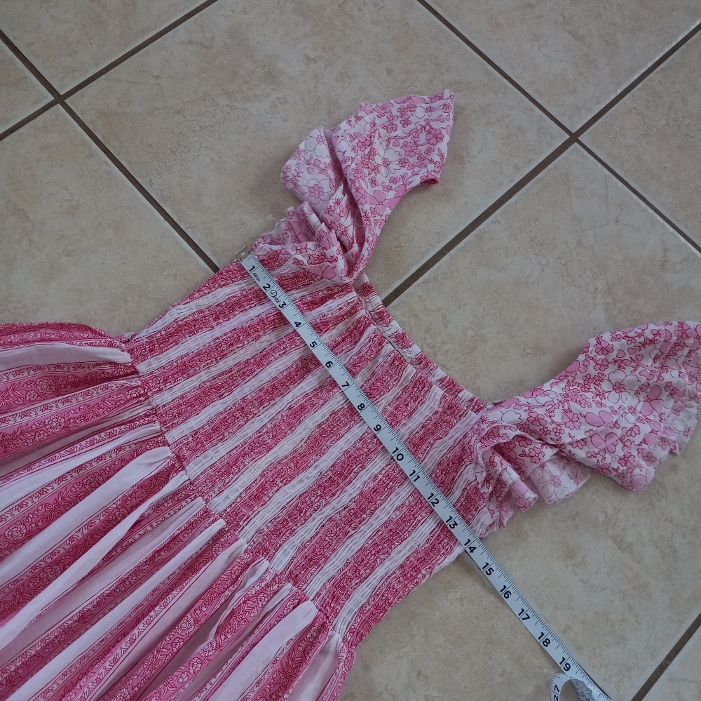 Mille Olympia Dress In Jaipur Stripe M - Picture 14 of 16